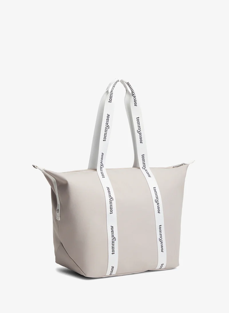 TOMMY JEANS  Essential Repeat Logo Tote Bag for Women | Best Price UAE